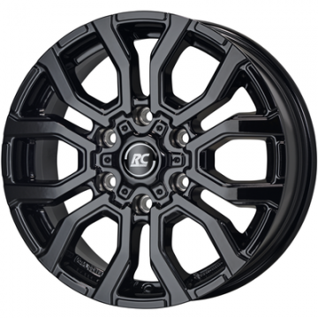 ALU Platišče BROCK RC 35 6,5x17 Sijajno črno PLATIŠČA